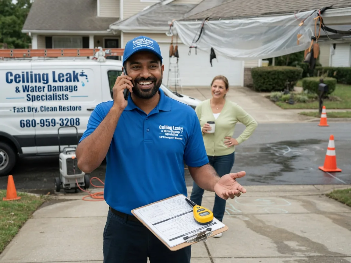 Ceiling Leak Cleanup Stafford Springs, CT FAQs